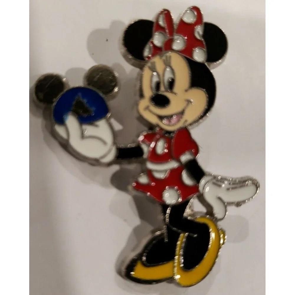 Disney Pin 67010 Celebrate Everyday Ear Hat Collection Minnie Mouse Silver Ears